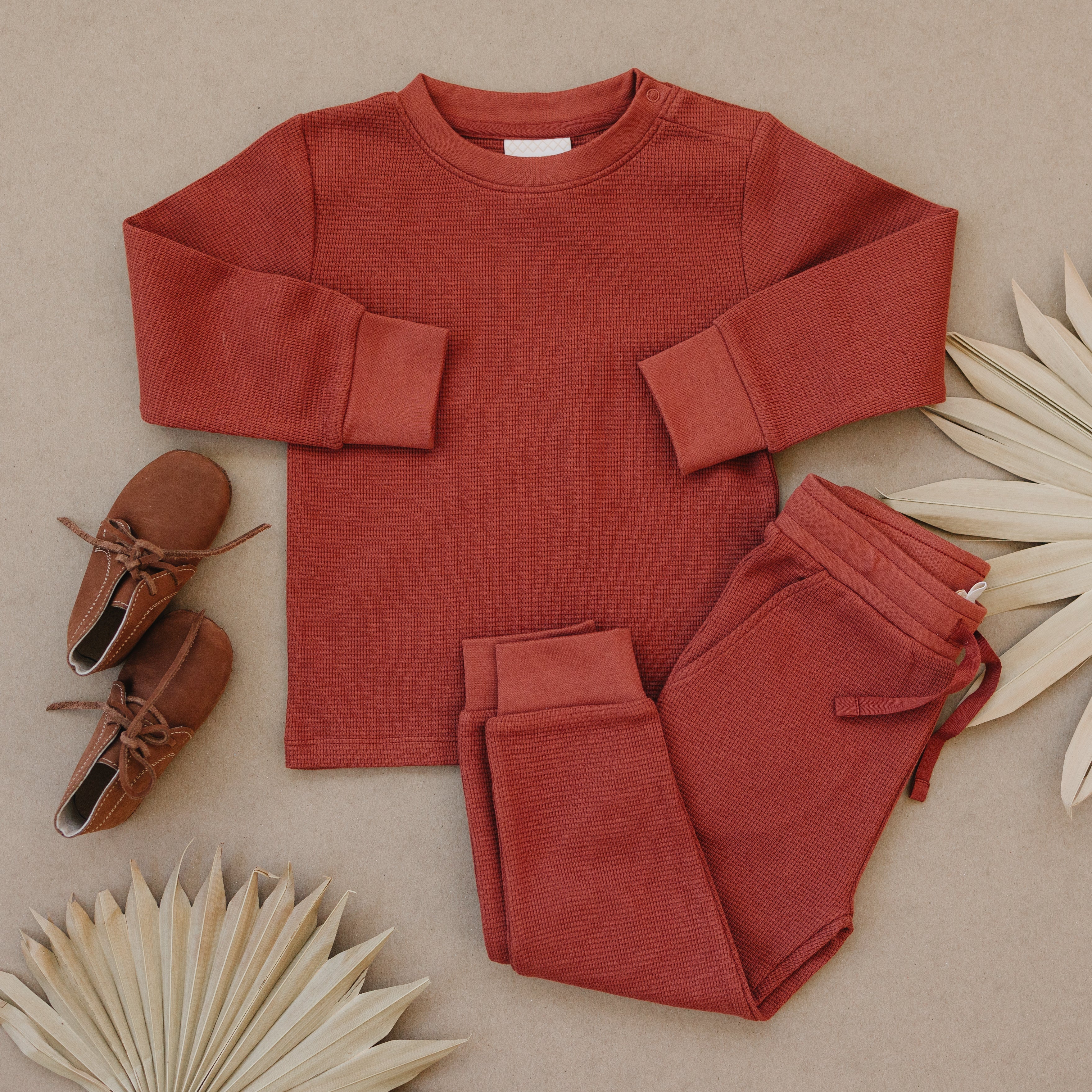 Everyday Long Sleeve | Brick Red