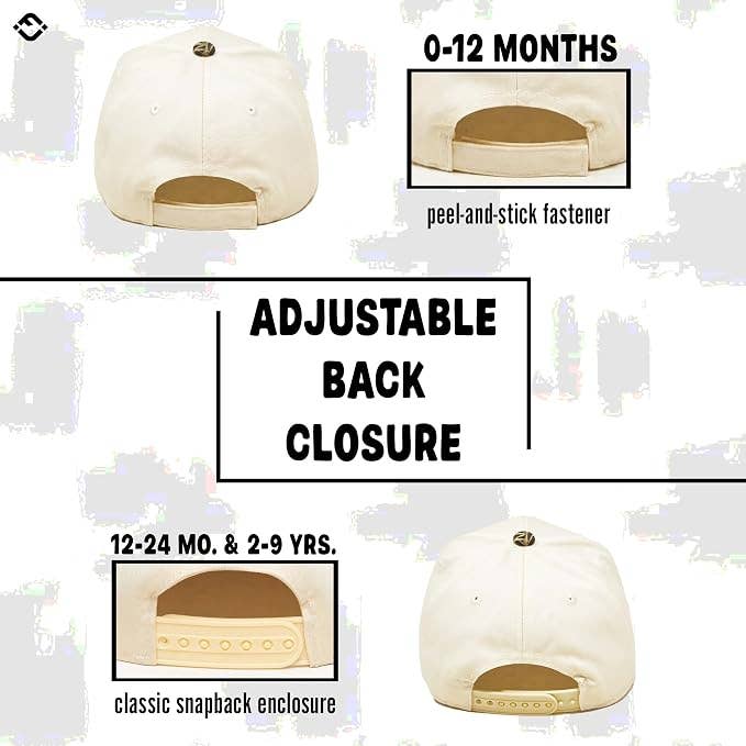 Funky Junque - Kids/Baby Two Tone Vintage Cap: Mallard Duck-Wood Camo/Beige: Kids (2-9 Years)
