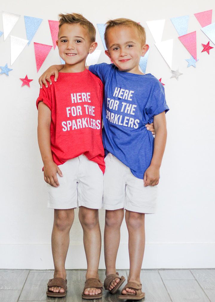 Here for the Sparklers
