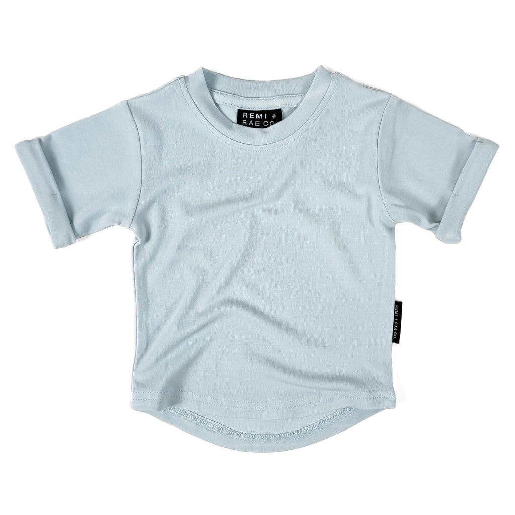 BAMBOO LUXE TEE - SKY