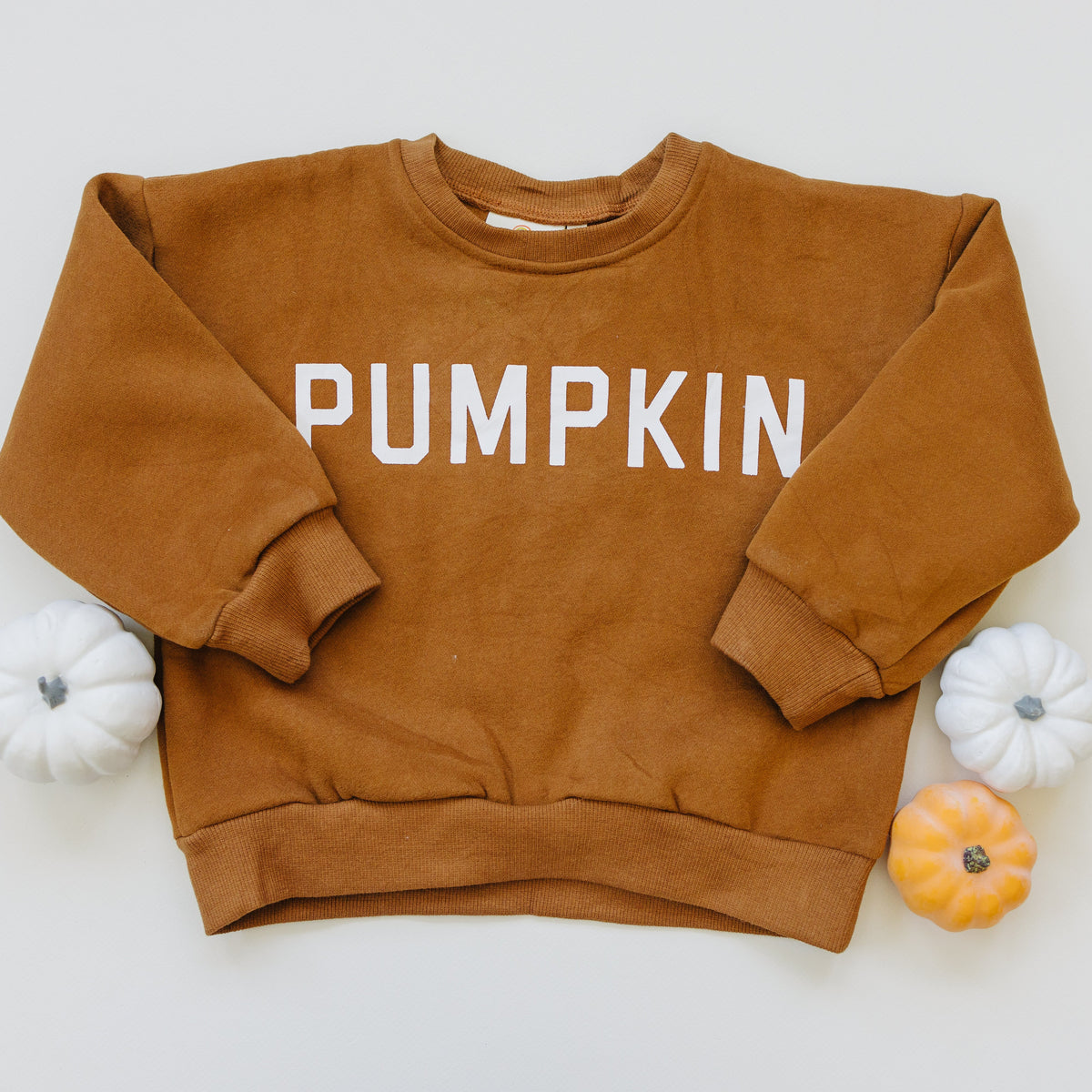 Pumpkin Crewneck Sweatshirt